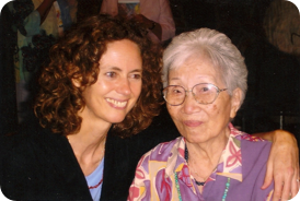 Cynthia Broshi and Mary Burmeister 